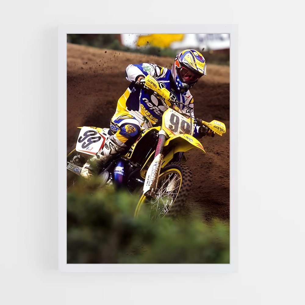 Poster Dirt Bike Daredevil – affiche Motocross freestyle (vue 3)
